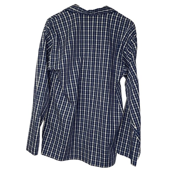 Polo Ralph Lauren Men’s Sleepwear Pajama Top Plaid Button Up Top Size Medium - Picture 2 of 7